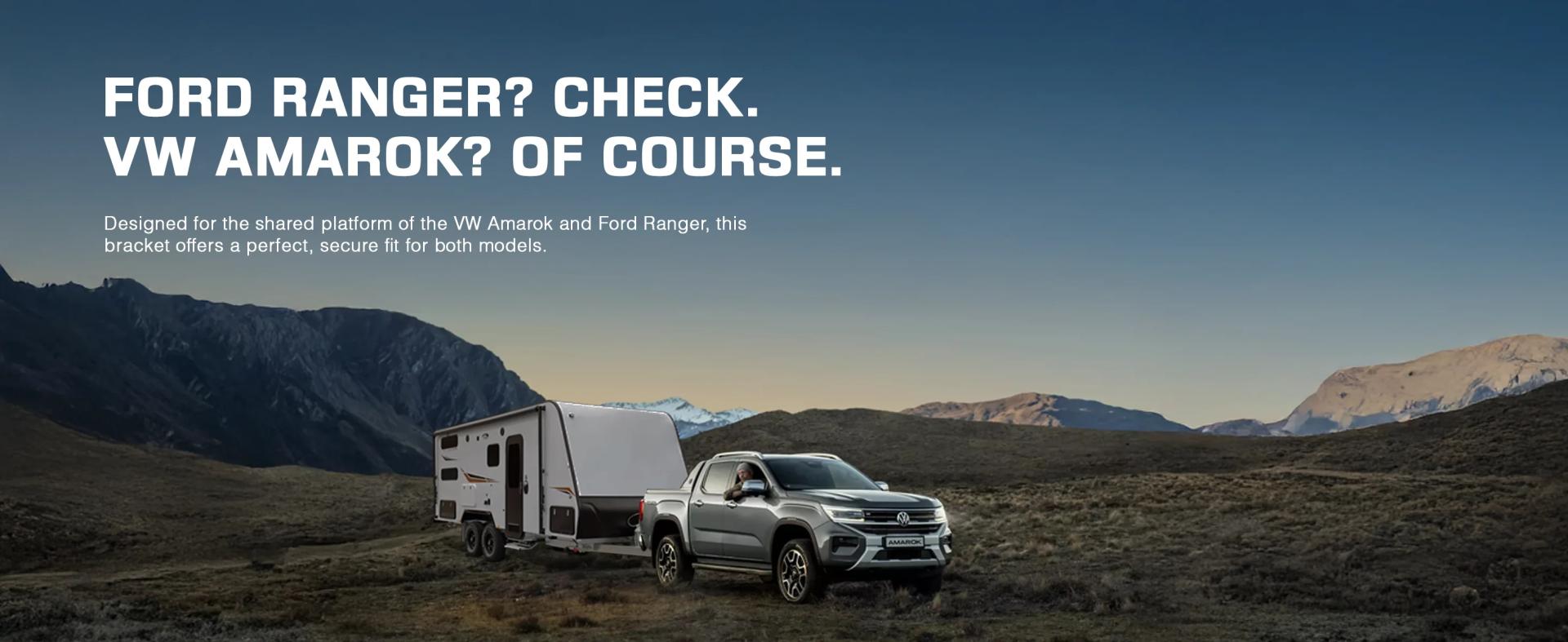 Next-Gen Ranger and new VW Amarok Trailer Plug & Accessory Bracket - EuroFit Towbars & Electrics - eurofittowbars.com.au