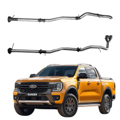 Ford Ranger V6 3.0 T6.2 Performance Exhaust System - EuroFit Towbars & Electrics - eurofittowbars.com.au