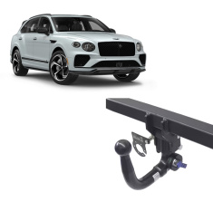 Bentley Bentayga Detachable Invisible Towbar - EuroFit Towbars & Electrics - eurofittowbars.com.au
