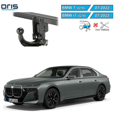 BMW 7 i7 G70 Detachable Invisible Towbar 201134 - EuroFit Towbars & Electrics - eurofittowbars.com.au