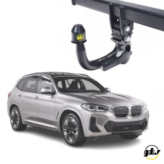 BMW X3 X4 iX4 Detachable Invisible Towbar 2592T60 GDW - EuroFit Towbars & Electrics - eurofittowbars.com.au