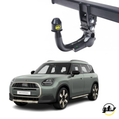 Mini Countryman U25 Detachable Invisible Towbar 2835T60 - EuroFit Towbars & Electrics - eurofittowbars.com.au