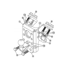 Mercedes-Benz G Class Mercedes-AMG G 63 OEM Genuine Tow Bar 313320600001 Westfalia Genuine - EuroFit Towbars & Electrics - eurofittowbars.com.au