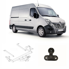 Renault Master Nissan NV400 InterStar Flange Towbar Westfalia 316318600001 - EuroFit Towbars & Electrics - eurofittowbars.com.au