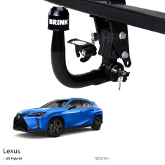 Lexus UX Detachable Towbar Brink 691800 - EuroFit Towbars & Electrics - eurofittowbars.com.au