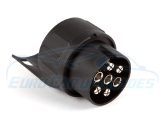 Trailer 7 Pin Male Round - 13 Pin Female Round Adapter Westfalia - EuroFit Towbars & Electrics - eurofittowbars.com.au