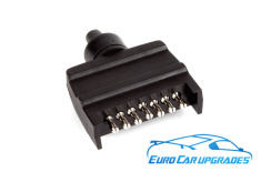 Trailer Plug 7 Pin Flat Male - Trailer Wiring 7 Pin Flat Westfalia TP-7-FB - Australia Towbaars & Performance - eurofittowbars.com.au