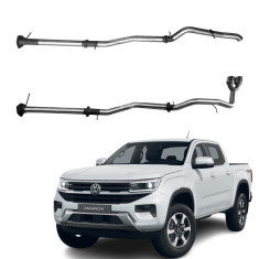 VW Amarok V6 3.0 TDI NF 3" Performance Exhaust System - EuroFit Towbars & Electrics - eurofittowbars.com.au