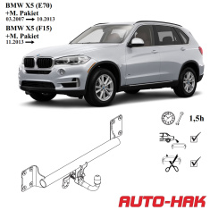 BMW X5 E70 F15 Detachable Towbar - EuroFit Towbars & Electrics - eurofittowbars.com.au