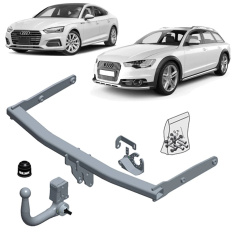 Audi A4 A5 Detachable Towbar Brink BR-4018300 - EuroFit Towbars & Electrics - eurofittowbars.com.au