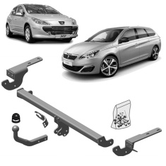 Peugeot 307 308 Citroen C4 Towbar Brink BR-417800 - EuroFit Towbars & Electrics - eurofittowbars.com.au