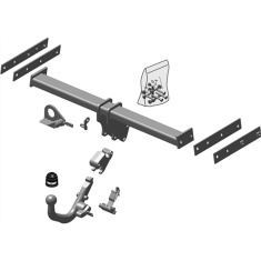 Volvo XC70 Detachable Towbar Brink BR-533500 - EuroFit Towbars & Electrics - eurofittowbars.com.au