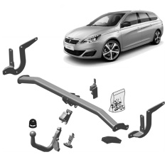 Peugeot 308 SW Detachable Towbar Brink BR-573700 - EuroFit Towbars & Electrics - eurofittowbars.com.au