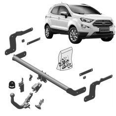 Ford Ecosport Detachable Towbar Brink BR-658000 - EuroFit Towbars & Electrics - eurofittowbars.com.au
