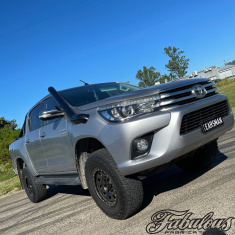 Toyota Hilux N80 Mid Entry Snorkel Fabulous Fabrications - EuroFit Towbars & Electrics - eurofittowbars.com.au