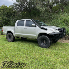 Toyota Hilux N70 Long Entry Snorkel Fabulous Fabrications - EuroFit Towbars & Electrics - eurofittowbars.com.au