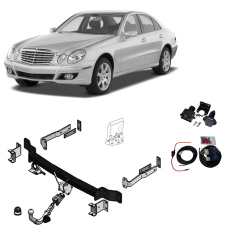 Mercedes-Benz E-Class W211 Diagonally Detachable Towbar BRINK