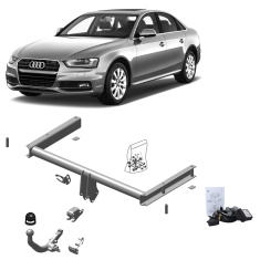 Audi A4 A5 8K Diagonally Detachable Towbar BRINK