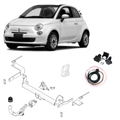 Fiat 500C Detachable Towbar kit BRINK
