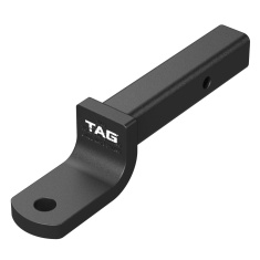 TAG Tow Ball Mount - 268mm Long 90° Face 50mm Square Hitch - EuroFit Towbars & Electrics - eurofittowbars.com.au