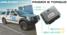 Holden Rodeo 3.0 Tdi 4JH1 Engine Remap EGR off Isuzu Chip Tuning +38kw +85Nm Torque Limp Mode Disable - EuroFit Towbars & Electrics - eurofittowbars.com.au