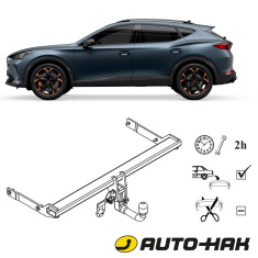 Cupra Formentor Detachable Towbar SC50V Auto-Hak  - EuroFit Towbars & Electrics - eurofittowbars.com.au