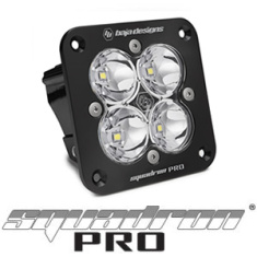 LED Auxiliary Light Squadron Sport Flush Mount Baja Designs - EuroFit Towbars & Electrics - eurofittowbars.com.au