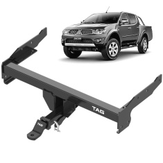 Mitsubishi Triton MN Dual Cab Rear Step Heavy Duty Towbar TAG T4C521 - EuroFit Towbars & Electrics - eurofittowbars.com.au