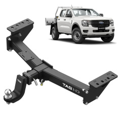 Ford Ranger Cab Chassis Heavy Duty Tow Bar TAG T7F841 - Australia Towbars & Performance - australaitowbars.com.au