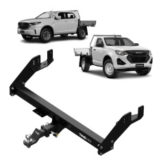 Mazda BT-50 Isuzu D-MAX Heavy Duty Towbar TAG T7H824 - EuroFit Towbars & Electrics - eurofittowbars.com.au