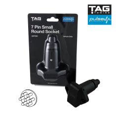 7 Pin Small Round Socket TAG - EuroFit Towbars & Electrics - eurofittowbars.com.au