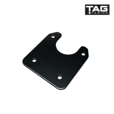 small round plug Flat bracket TAG - EuroFit Towbars & Electrics - eurofittowbars.com.au