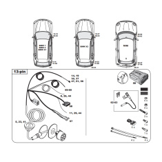 BMW 1 2 X1 X2 MINI F54 F55 F56 F60 Tow Bar LED wiring Kit WYR043113R-T trail-tec - EuroFit Towbars & Electrics - eurofittowbars.com.au