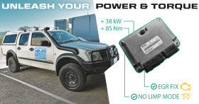Holden Rodeo 3.0 Tdi 4JH1 Engine Remap EGR off Isuzu Chip Tuning +38kw +85Nm Torque Limp Mode Disable - EuroFit Towbars & Electrics - eurofittowbars.com.au