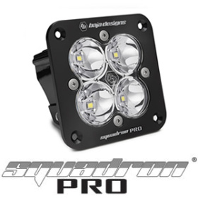 LED Auxiliary Light Squadron Sport Flush Mount Baja Designs - EuroFit Towbars & Electrics - eurofittowbars.com.au
