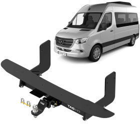 Mercedes Sprinter Narrow Chassis Heavy Duty Towbar TAG T7P711 - EuroFit Towbars & Electrics - eurofittowbars.com.au